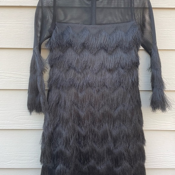 Alexis
Xiomarra Long-Sleeve Tiered-Fringe Shift Dress - Picture 9 of 12